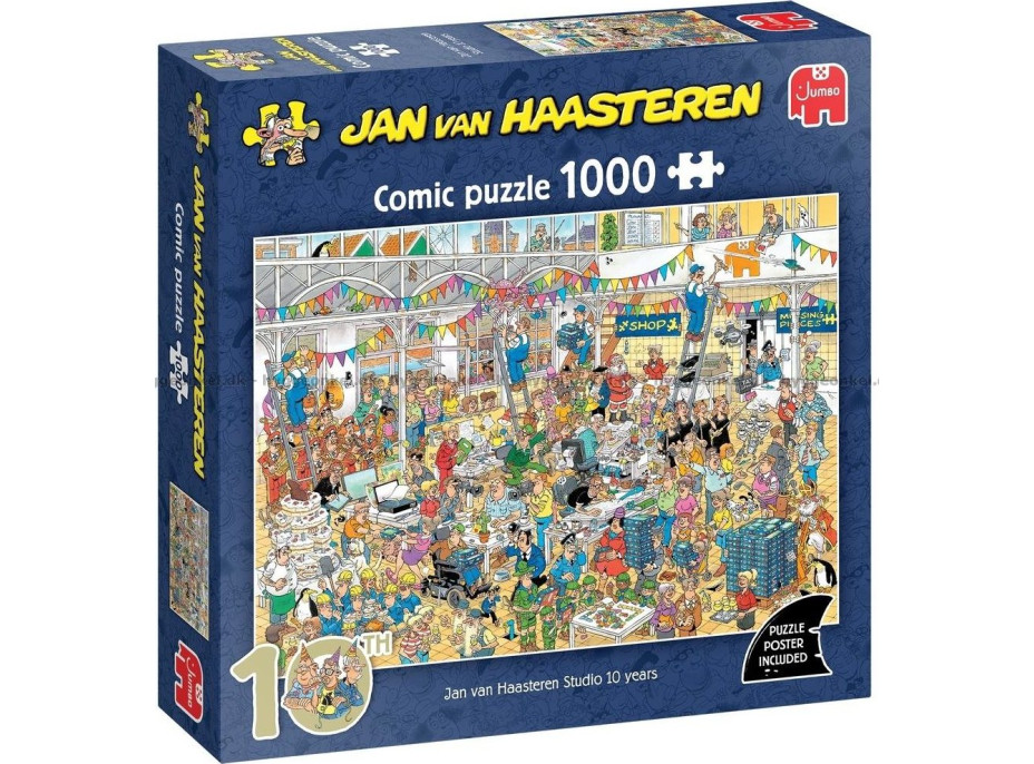 JUMBO Puzzle JvH Studio 10 rokov výročie 1000 dielikov