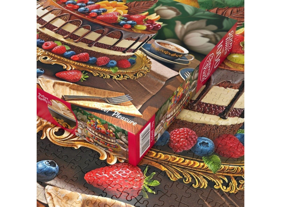 CHERRY PAZZI Puzzle Sladké potešenie - torta 1000 dielikov