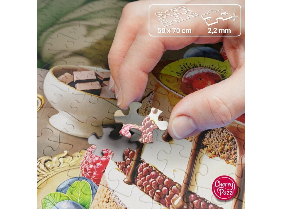 CHERRY PAZZI Puzzle Sladké potešenie - torta 1000 dielikov