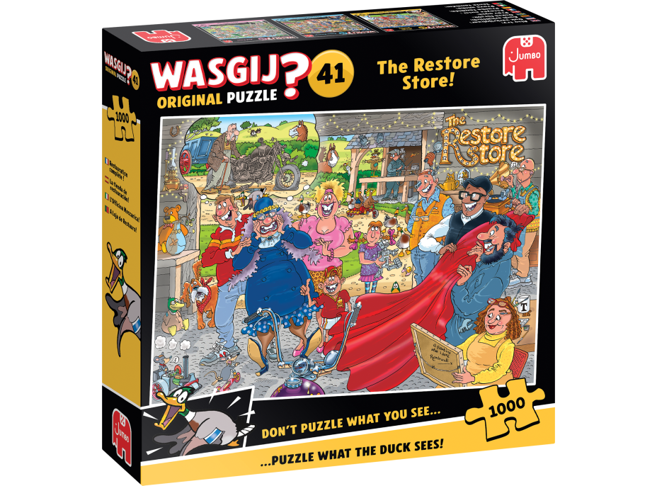 JUMBO Puzzle WASGIJ 41: Restore store 1000 dielikov
