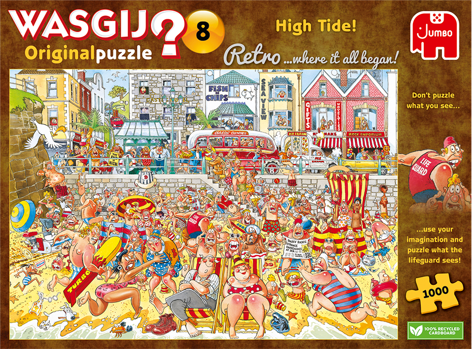 JUMBO Puzzle WASGIJ 8: Príliv 1000 dielikov