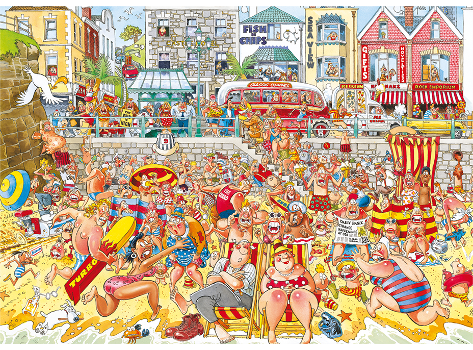 JUMBO Puzzle WASGIJ 8: Príliv 1000 dielikov