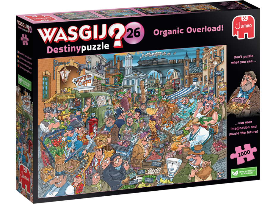 JUMBO Puzzle WASGIJ Destiny 26: Organické preťaženie 1000 dielikov