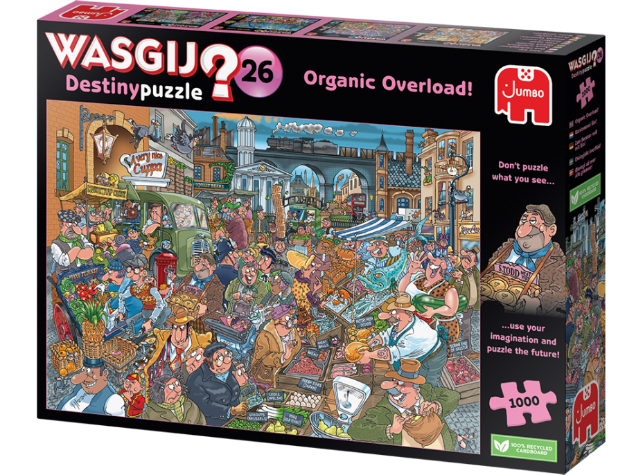 JUMBO Puzzle WASGIJ Destiny 26: Organické preťaženie 1000 dielikov