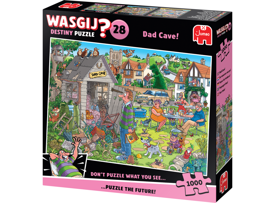 JUMBO Puzzle WASGIJ Destiny 28: Tatovo útočisko 1000 dielikov