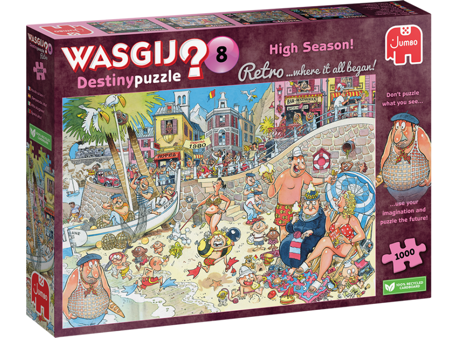 JUMBO Puzzle WASGIJ Destiny 8: Hlavná sezóna 1000 dielikov