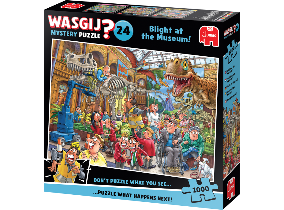 JUMBO Puzzle WASGIJ Mystery 24: Pleseň v múzeu 1000 dielikov