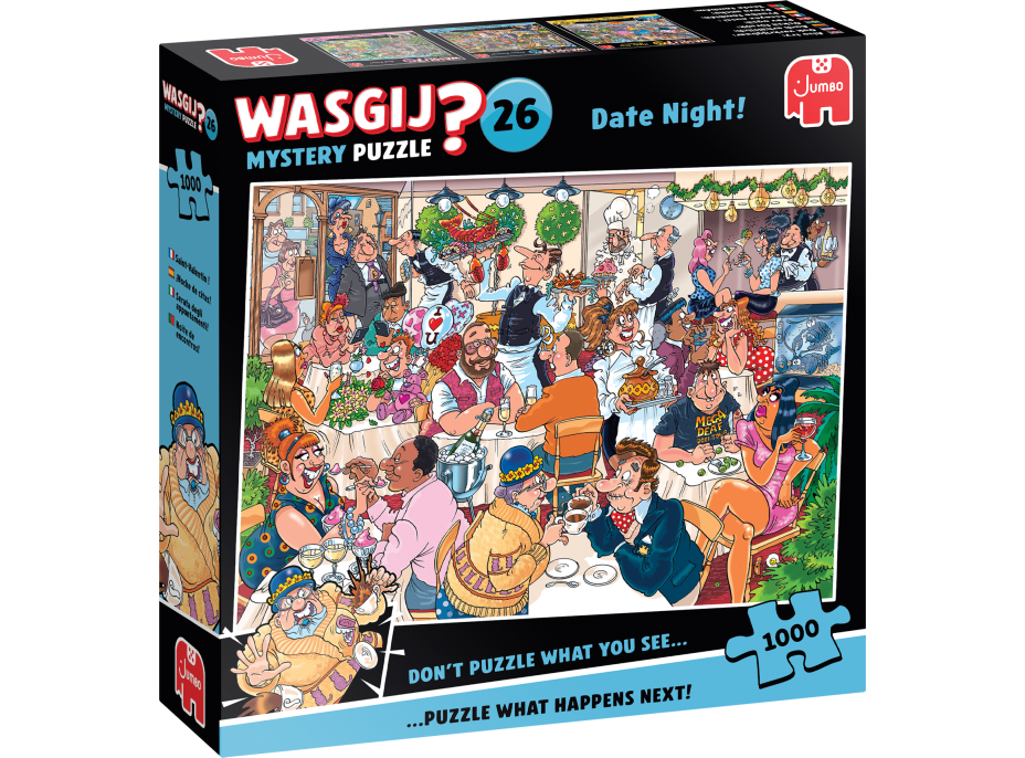 JUMBO Puzzle WASGIJ Mystery 26: Rande 1000 dielikov