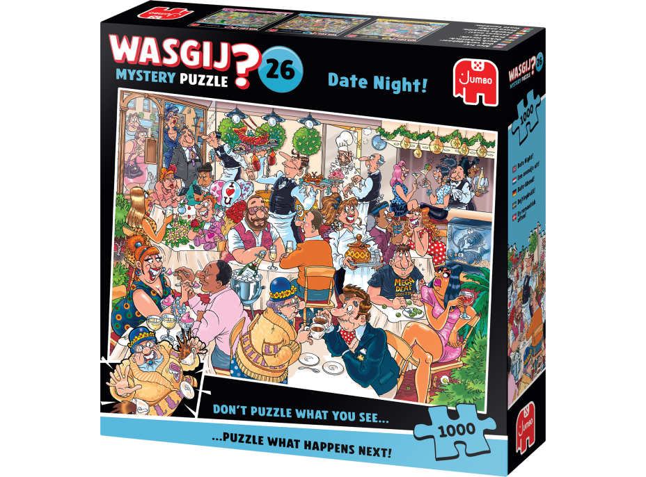JUMBO Puzzle WASGIJ Mystery 26: Rande 1000 dielikov
