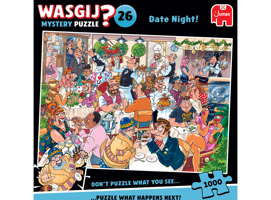 JUMBO Puzzle WASGIJ Mystery 26: Rande 1000 dielikov