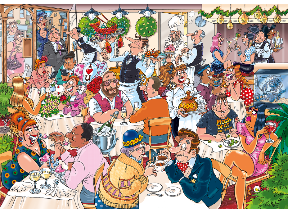 JUMBO Puzzle WASGIJ Mystery 26: Rande 1000 dielikov