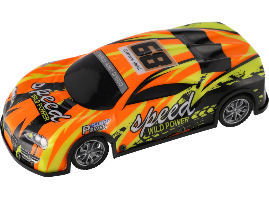 TEDDIES Pretekárske auto RC so svetlom 1ks (mix)