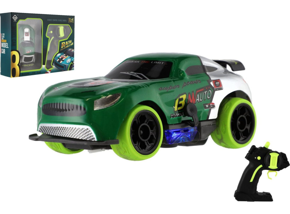 TEDDIES Závodné auto RC 1:32 zelené