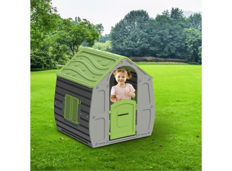 CHIPOLINO Detský záhradný domček Magical House Grey