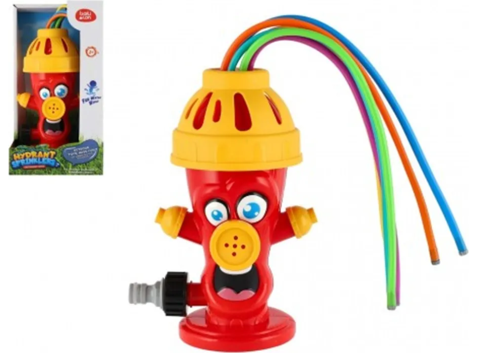 Hydrant vodný rozprašovač na záhradu plast 10x23 cm