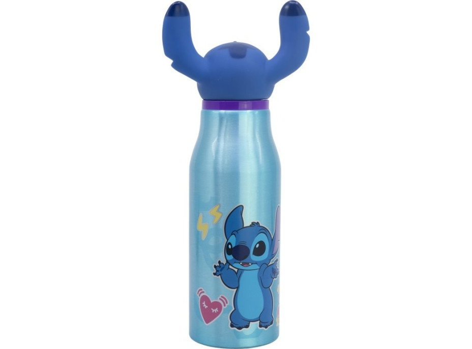 STOR Fľaša na pitie hliníková Stitch 690 ml
