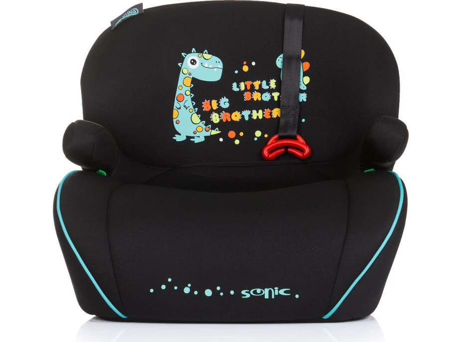 CHIPOLINO Podsedák Sonic i-Size 125-150cm Isofix, Dino