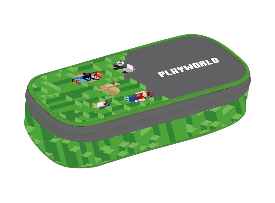 OXYBAG Školský peračník etue komfort jednoposchodový Playworld