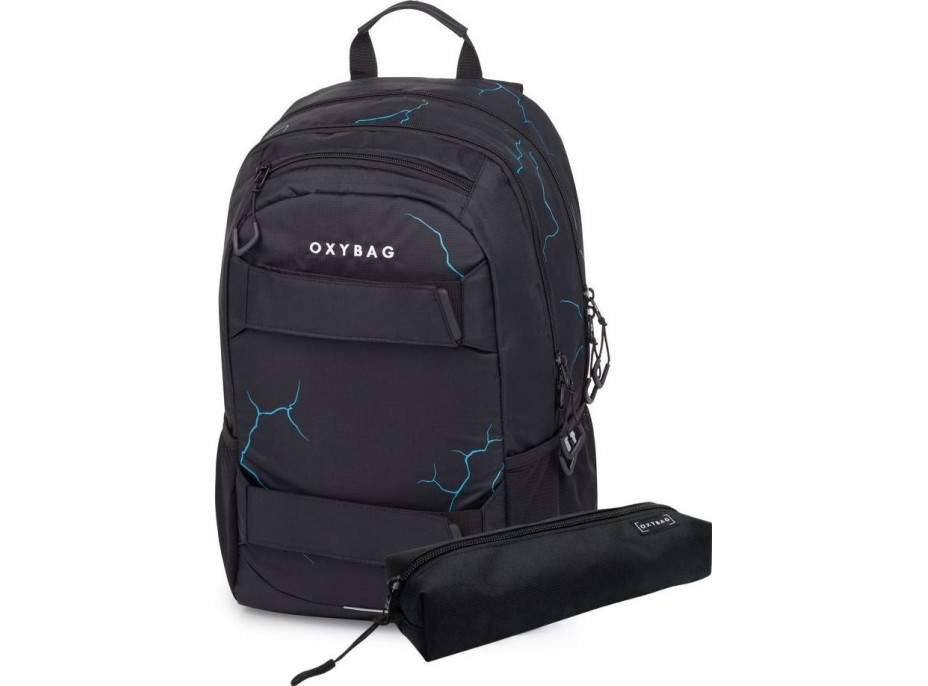 OXYBAG Študentský batoh + etue OXY Sport Abstract