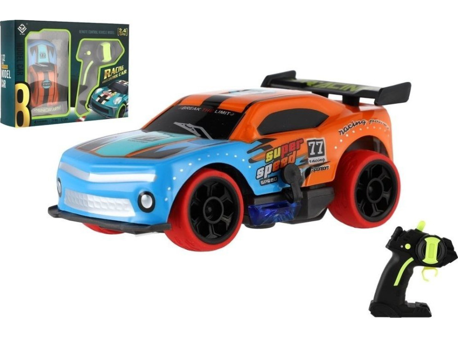 TEDDIES Závodné auto RC 1:32 oranžové