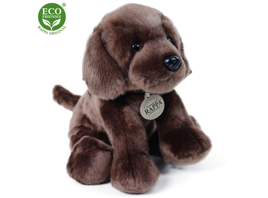 Rappa Plyšový pes labrador sediaci 26 cm ECO-FRIENDLY