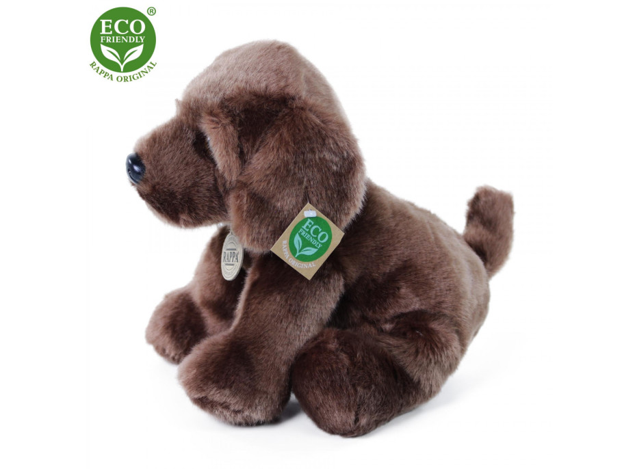 Rappa Plyšový pes labrador sediaci 26 cm ECO-FRIENDLY