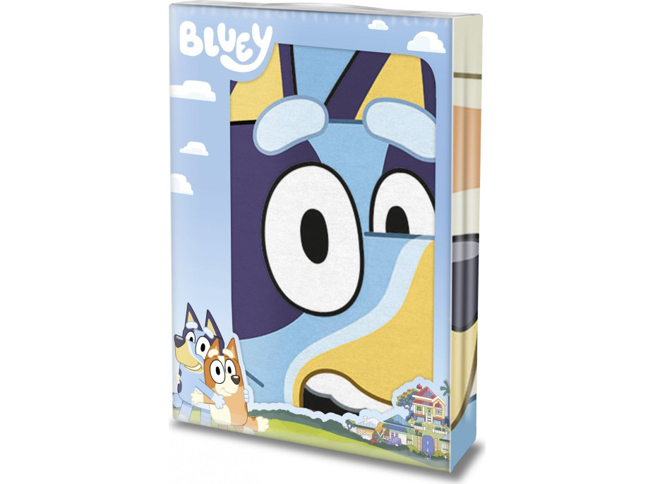Detské bavlnené obliečky BLUEY - 140x200 cm