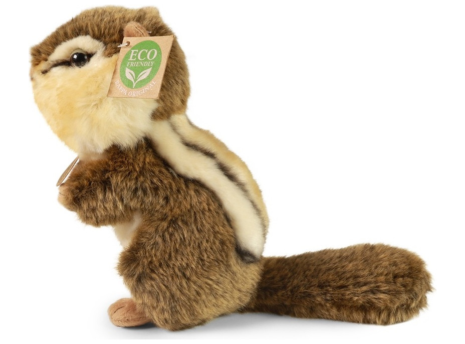 Rappa Plyšový čipmank stojaci 20 cm ECO-FRIENDLY