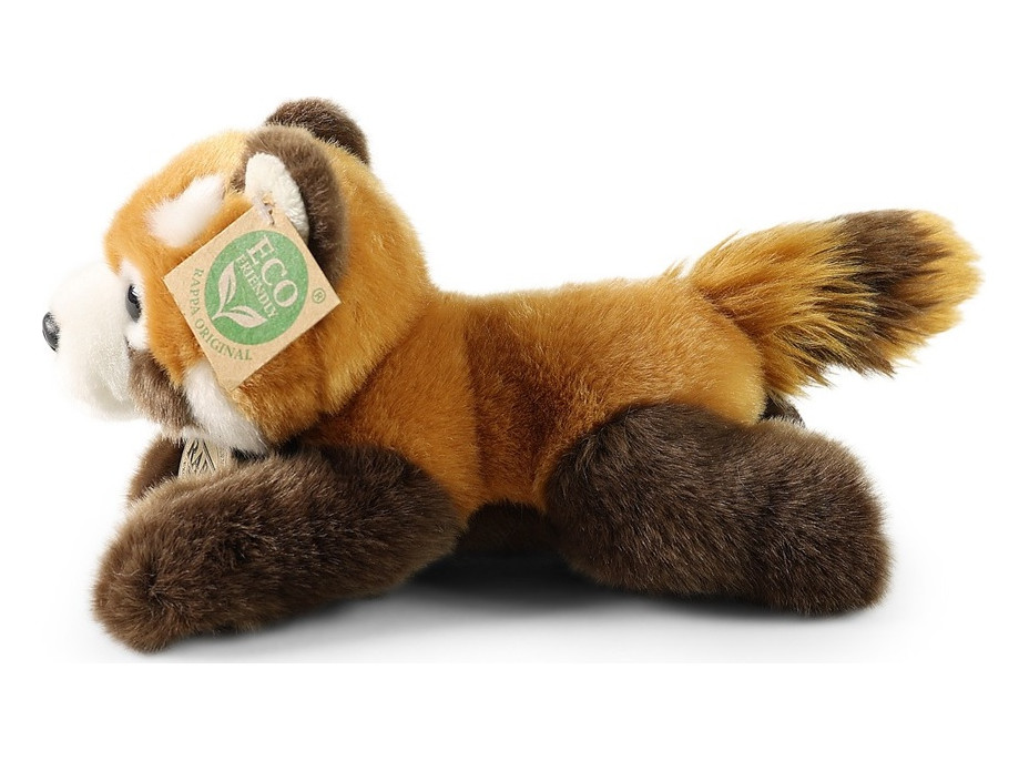 Rappa Plyšová panda červená ležiaca 20 cm ECO-FRIENDLY