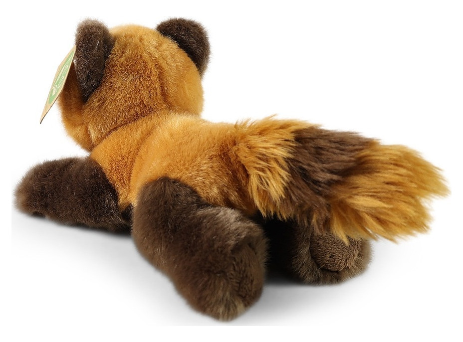 Rappa Plyšová panda červená ležiaca 20 cm ECO-FRIENDLY