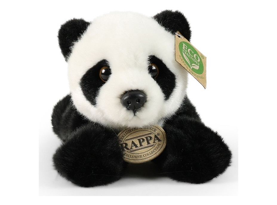 Rappa Plyšová panda ležiaca 20 cm ECO-FRIENDLY