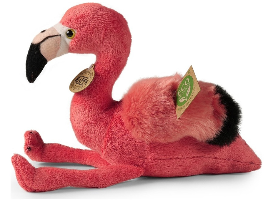 Rappa Plyšový vták plameniak 23 cm ECO-FRIENDLY