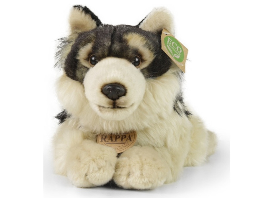 Rappa Plyšový vlk ležiaci 35 cm ECO-FRIENDLY