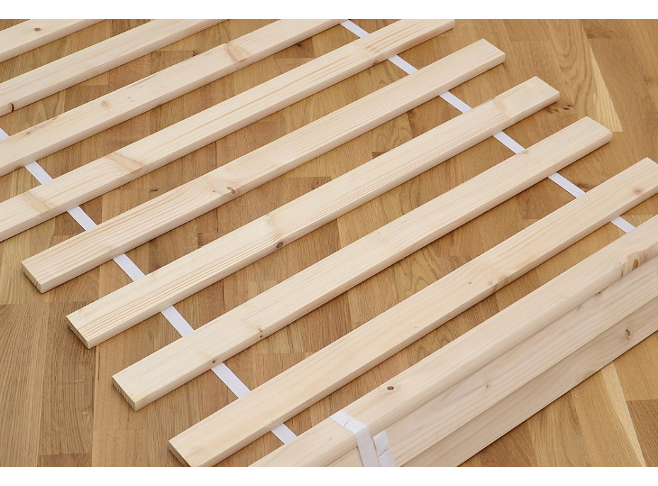 Detská posteľ z masívu borovice AIDA - 180x80 cm - PRÍRODNÁ BOROVICA
