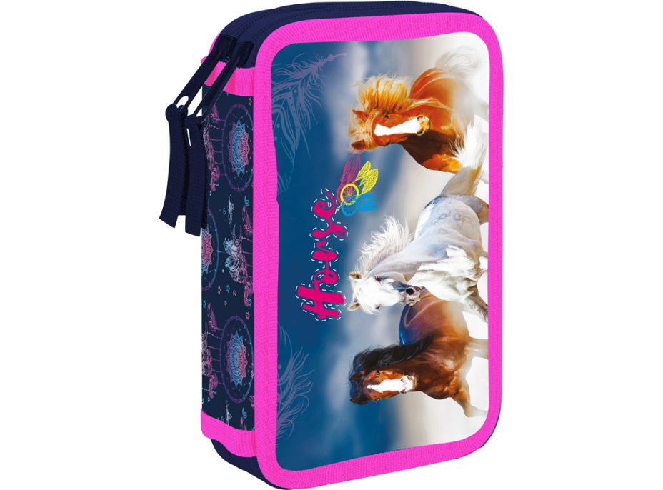 OXYBAG Školský peračník dvojposchodový Kôň