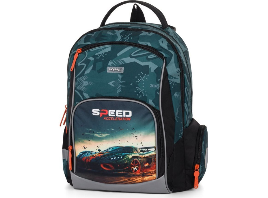 OXYBAG Školský set 3ks OXY GO Auto
