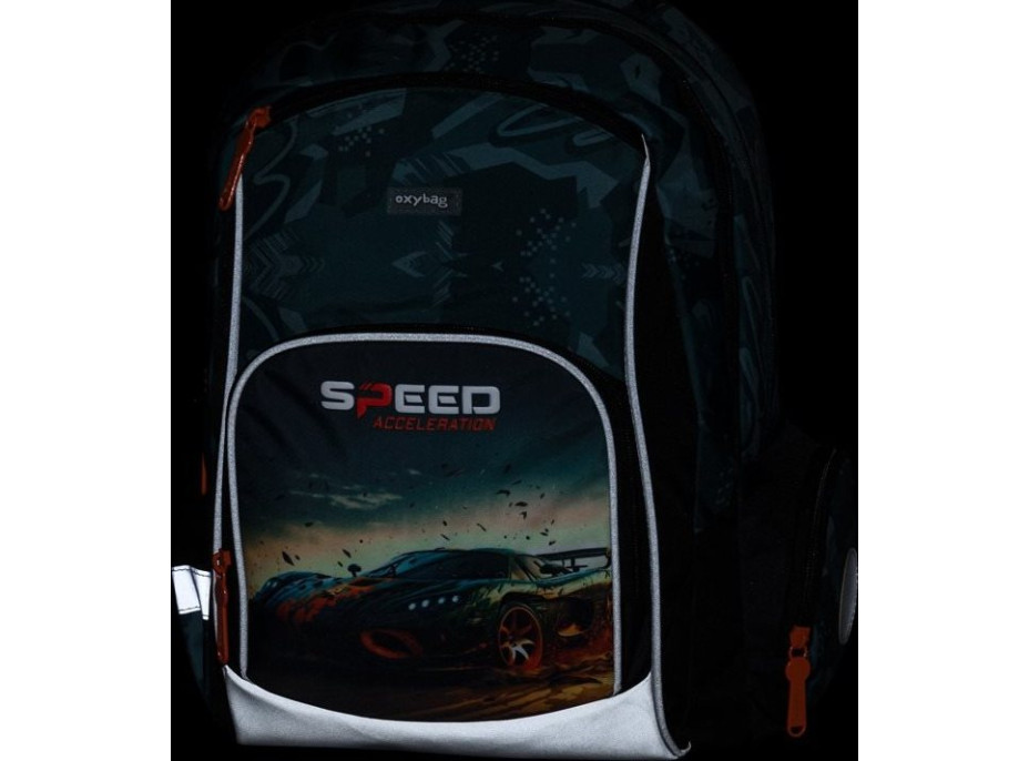 OXYBAG Školský set 3ks OXY GO Auto