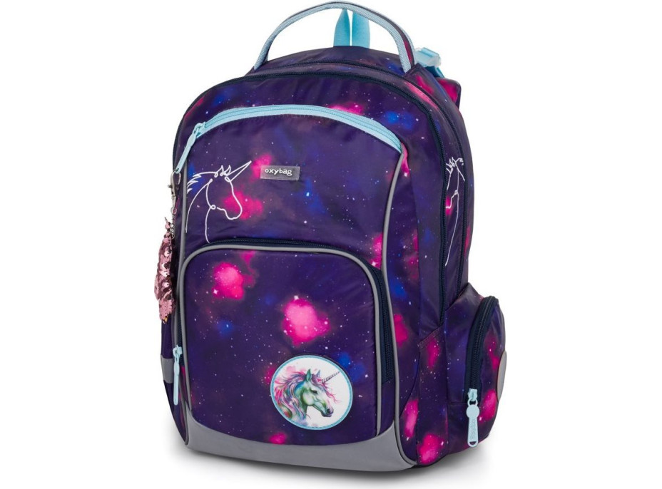 OXYBAG Školský set 3ks OXY GO Unicorn