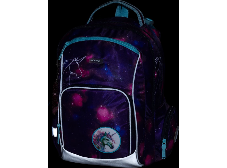 OXYBAG Školský set 3ks OXY GO Unicorn