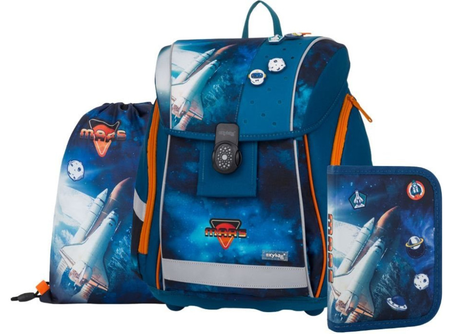 OXYBAG Školský set 3ks Premium Space