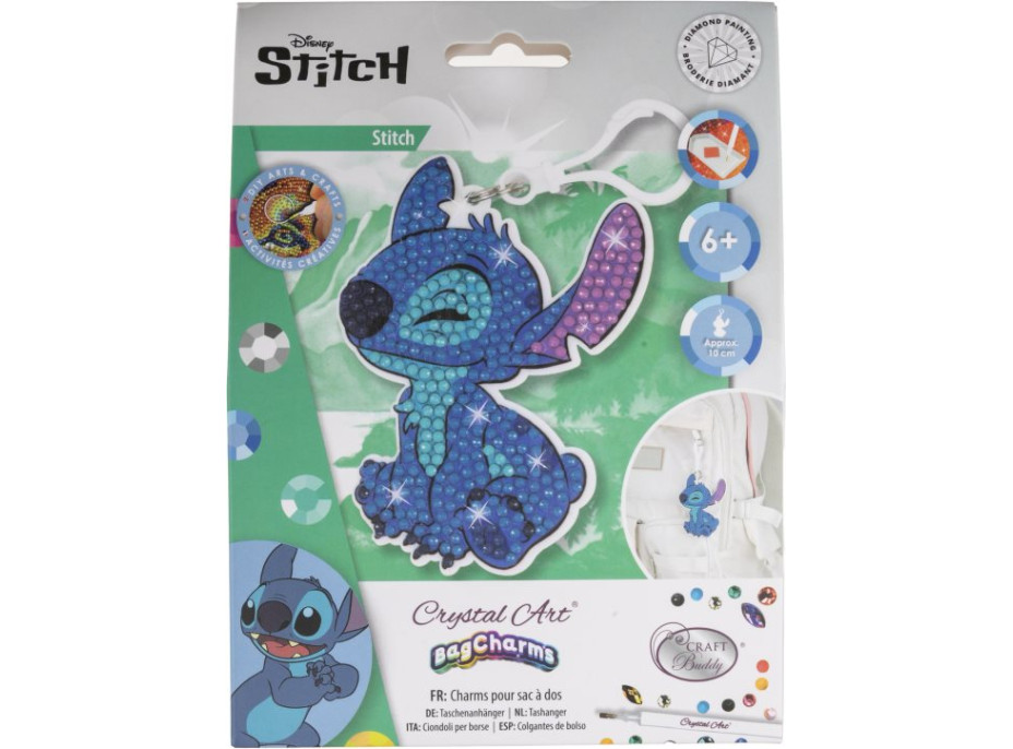 CRYSTAL ART Prívesok Stitch