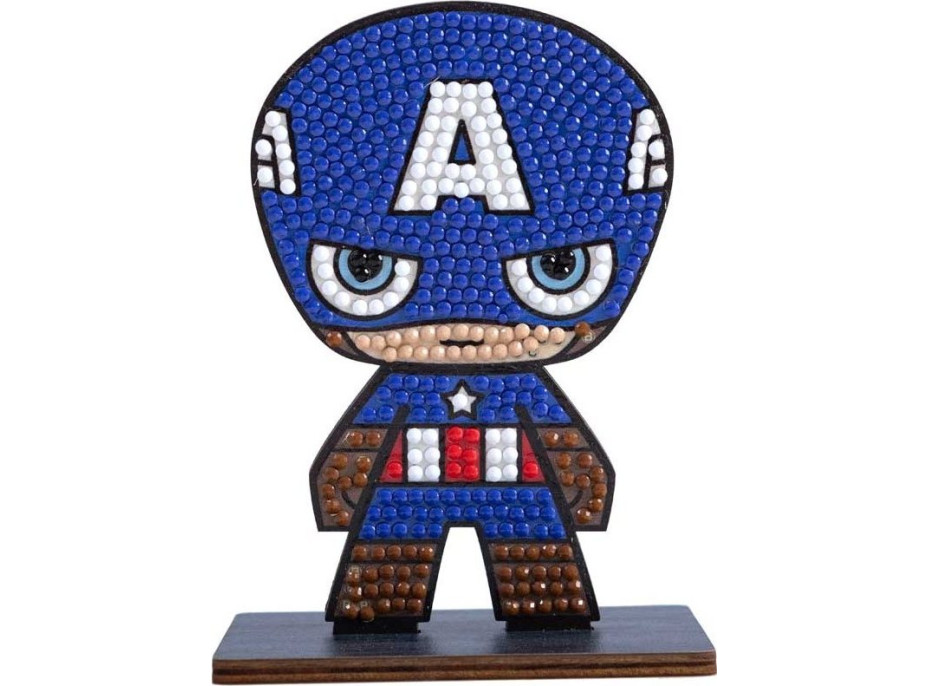 CRYSTAL ART Diamantové maľovanie Avengers: Kapitán Amerika