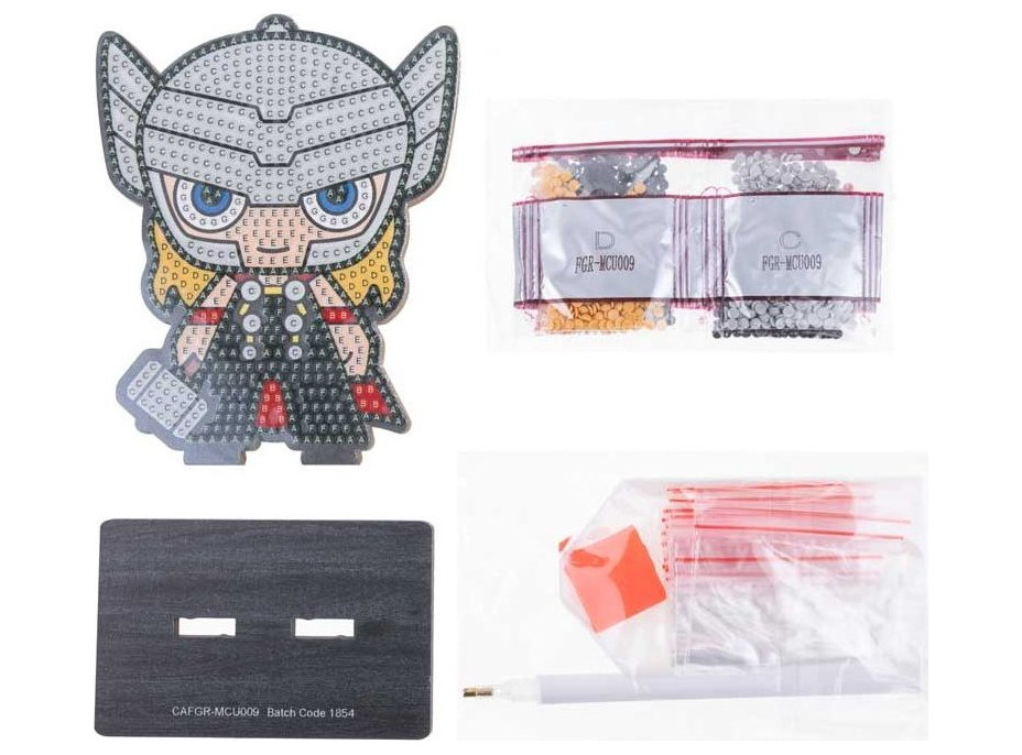 CRYSTAL ART Diamantové maľovanie Avengers: Thor