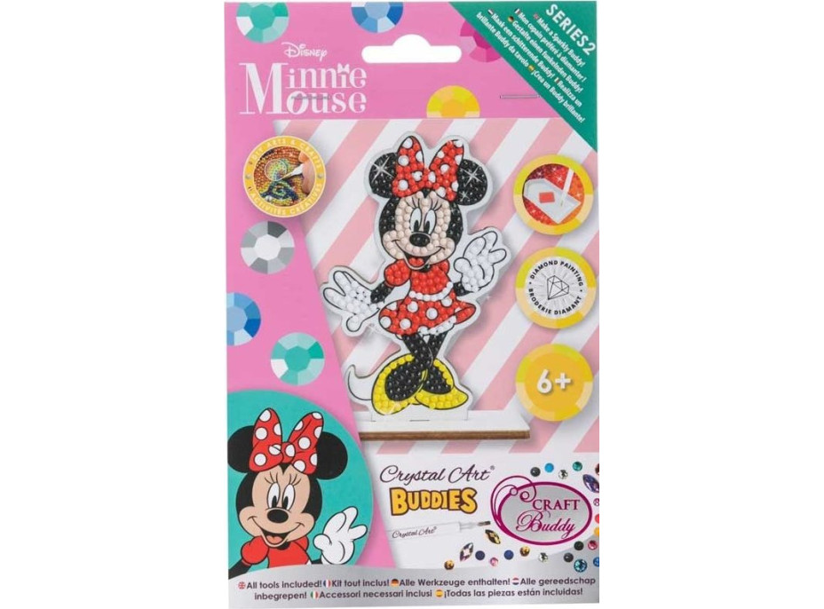 CRYSTAL ART Diamantové maľovanie Disney: Minnie Mouse