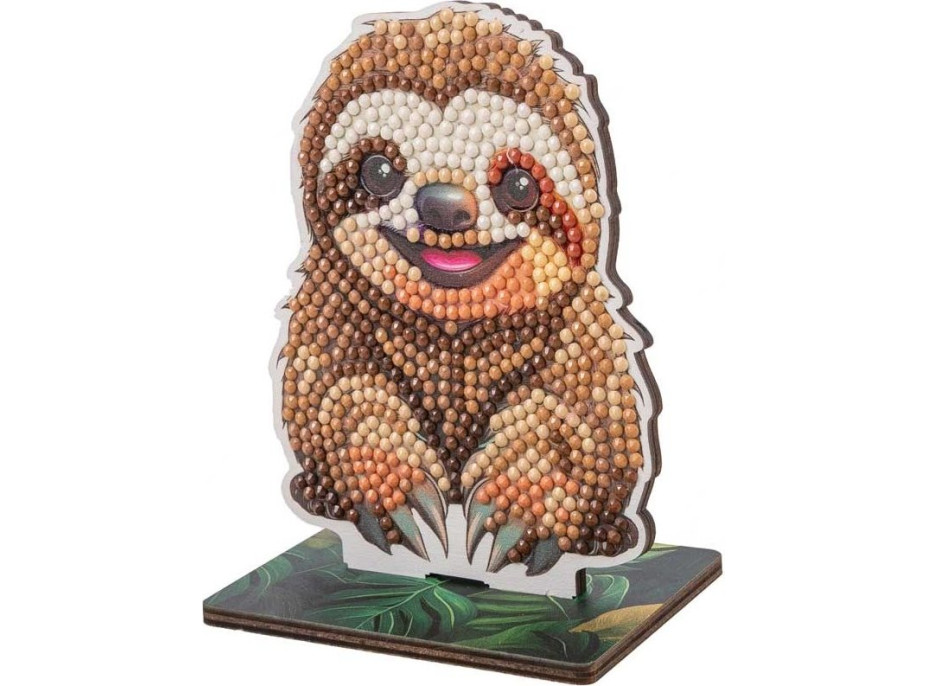 CRYSTAL ART Diamantové maľovanie Jungle: Leňochod