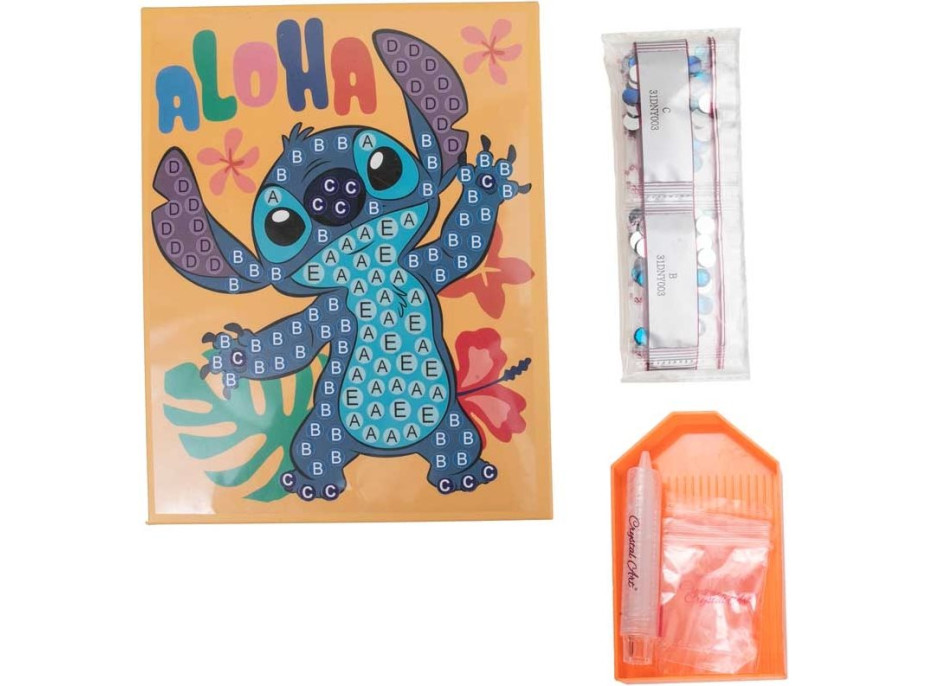 CRYSTAL ART Diamantové maľovanie Junior Disney: Stitch