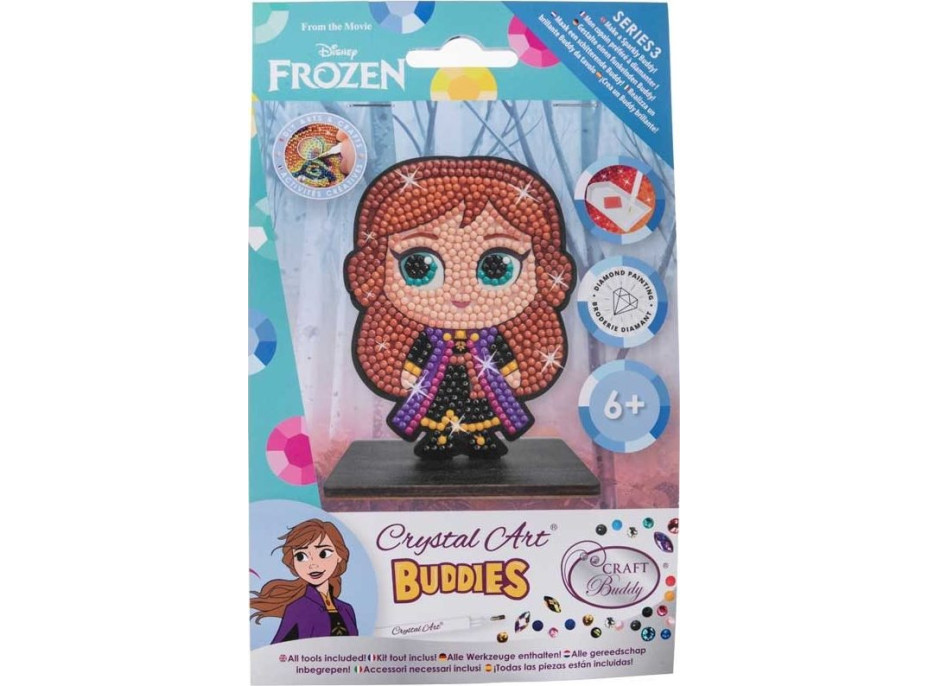 CRYSTAL ART Diamantové maľovanie Ľadové kráľovstvo: Anna