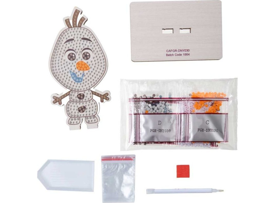 CRYSTAL ART Diamantové maľovanie Ľadové kráľovstvo: Olaf