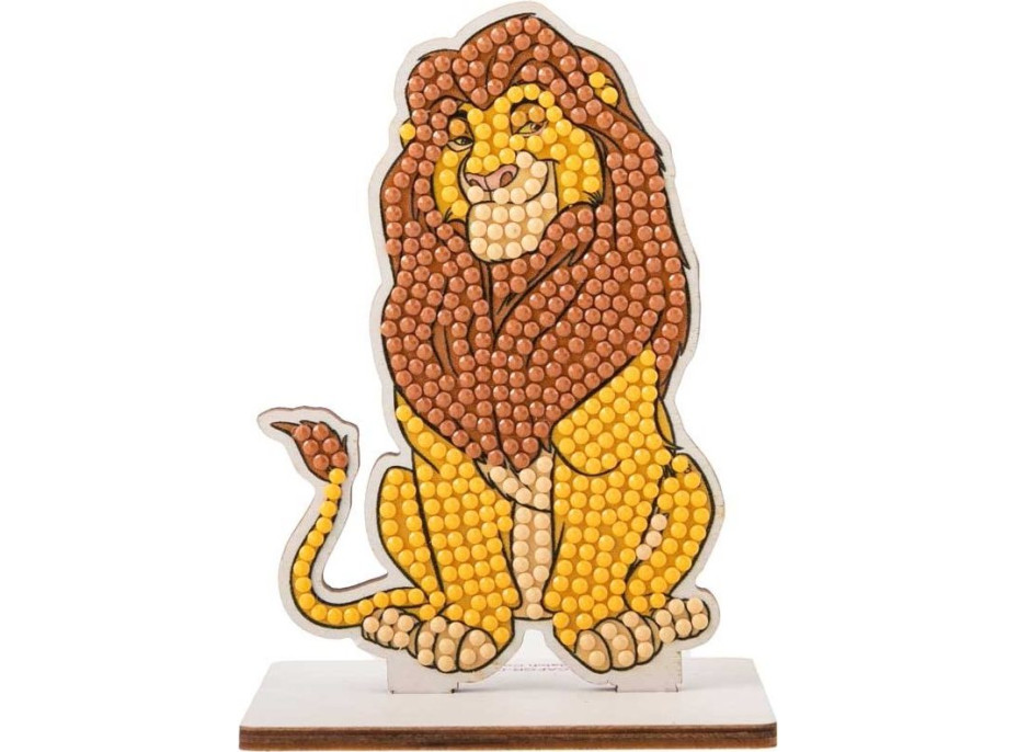 CRYSTAL ART Diamantové maľovanie Leví kráľ: Mufasa