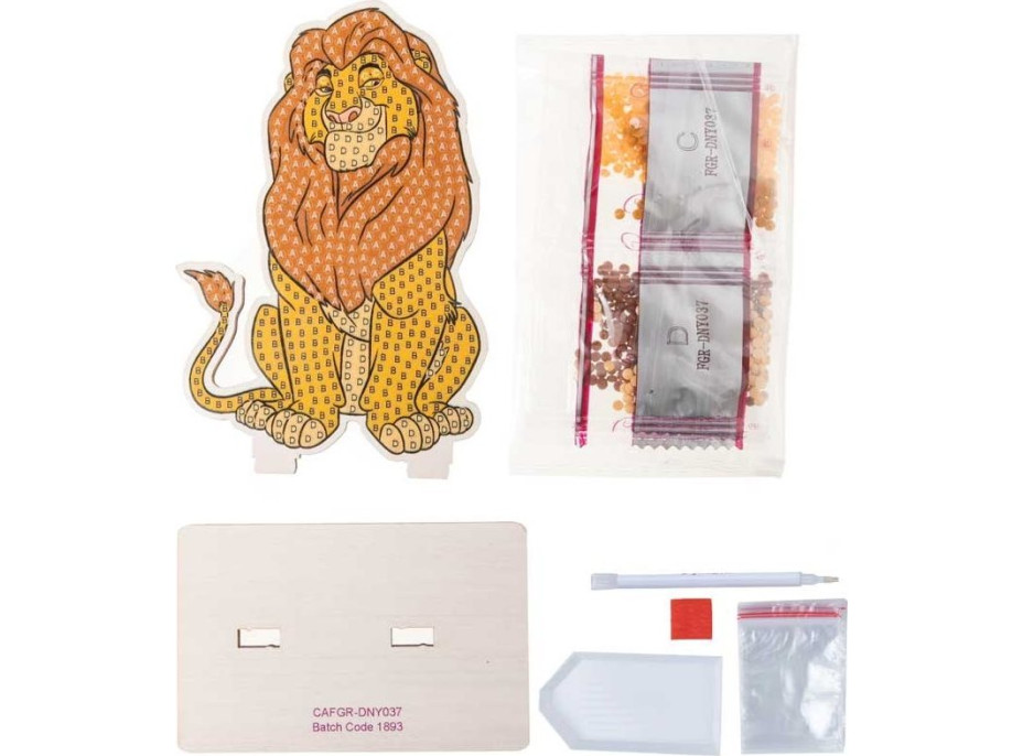 CRYSTAL ART Diamantové maľovanie Leví kráľ: Mufasa